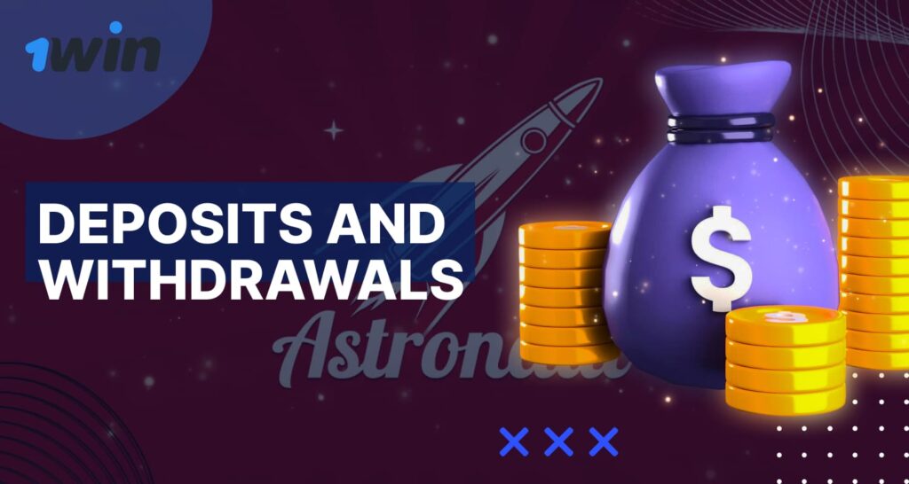 1win India Astronaut operations with funds how to easily deposit funds to your account and withdraw them