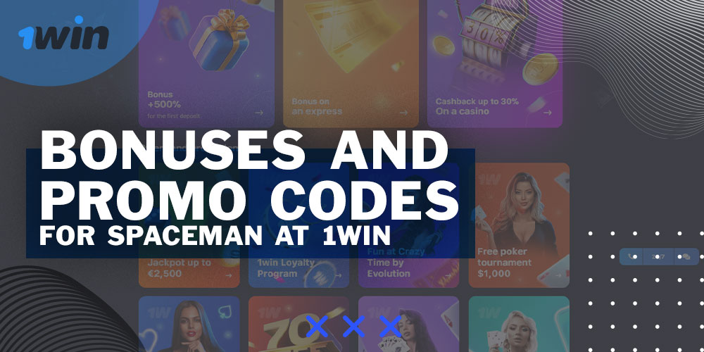 What bonuses for the game "Spaceman" are available to players from India on the 1Win platform?